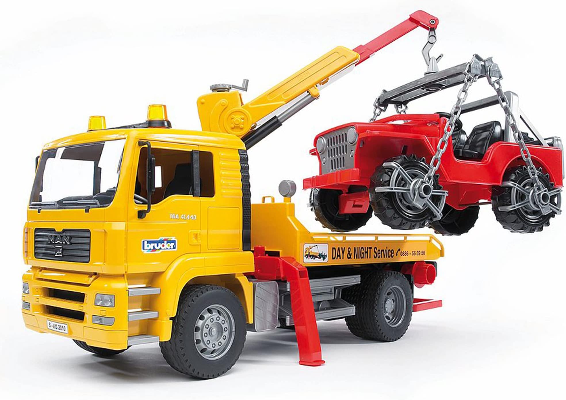 Bruder Man TGA Tow Truck