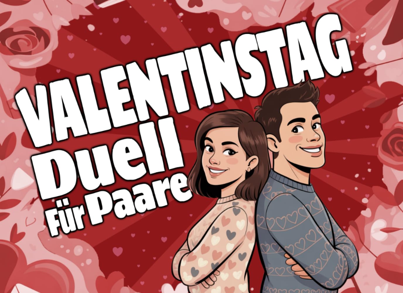 Valentinstag Duell für Paare: Lustiges 1-gegen-1 Liebes-Battle | Spiele, Rätsel und Kreative Challenges | 24 Aufgaben für Verliebte, Verlobte & Ehepaare
