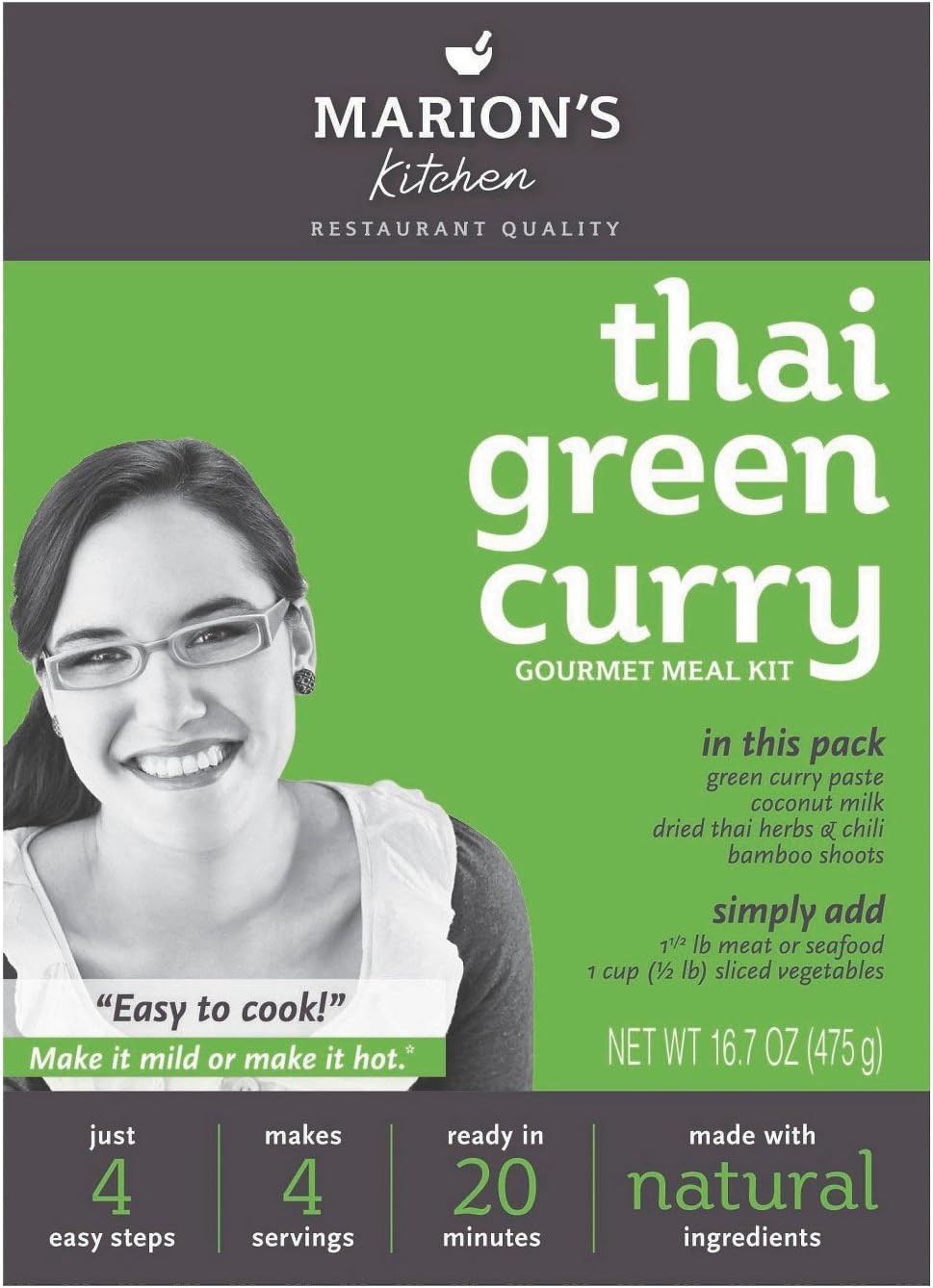Marions Kitchen Curry Thai Green Meal Kit, 16.7 oz