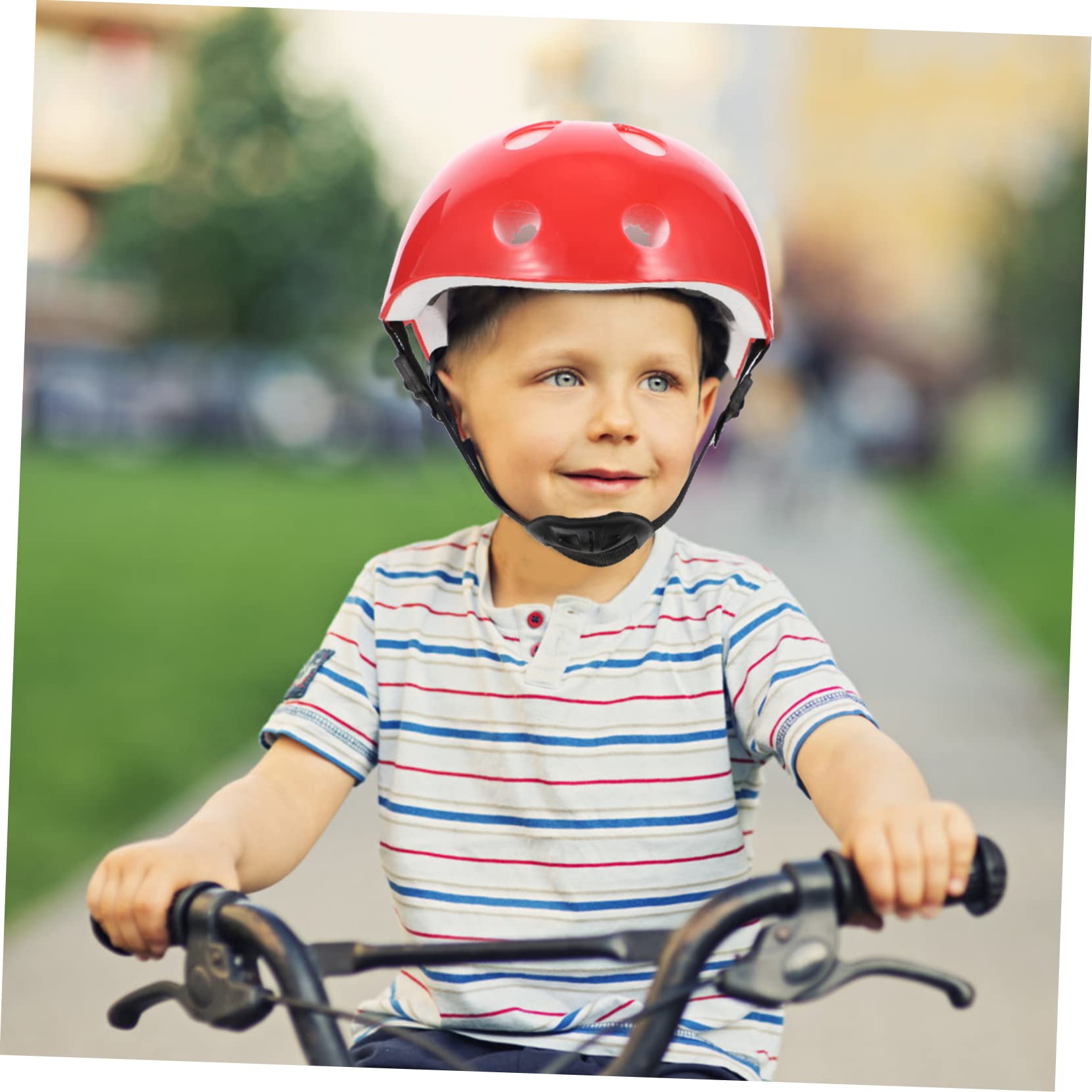 YARNOW 3pièces Casque De Ajustable pour Garçon Fille pour Vélo Skateboard Casque De Sport avec Ventilation pour Et Sécurité Renforcée