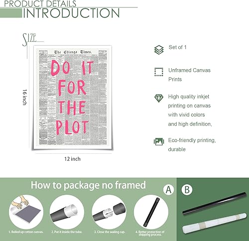 Miniatura 6 de Pósteres de periódico retro para habitación, estética, rosa, preppy, lienzo de pared, arte de moda, pintura, fotos, cita de afirmación, hazlo para