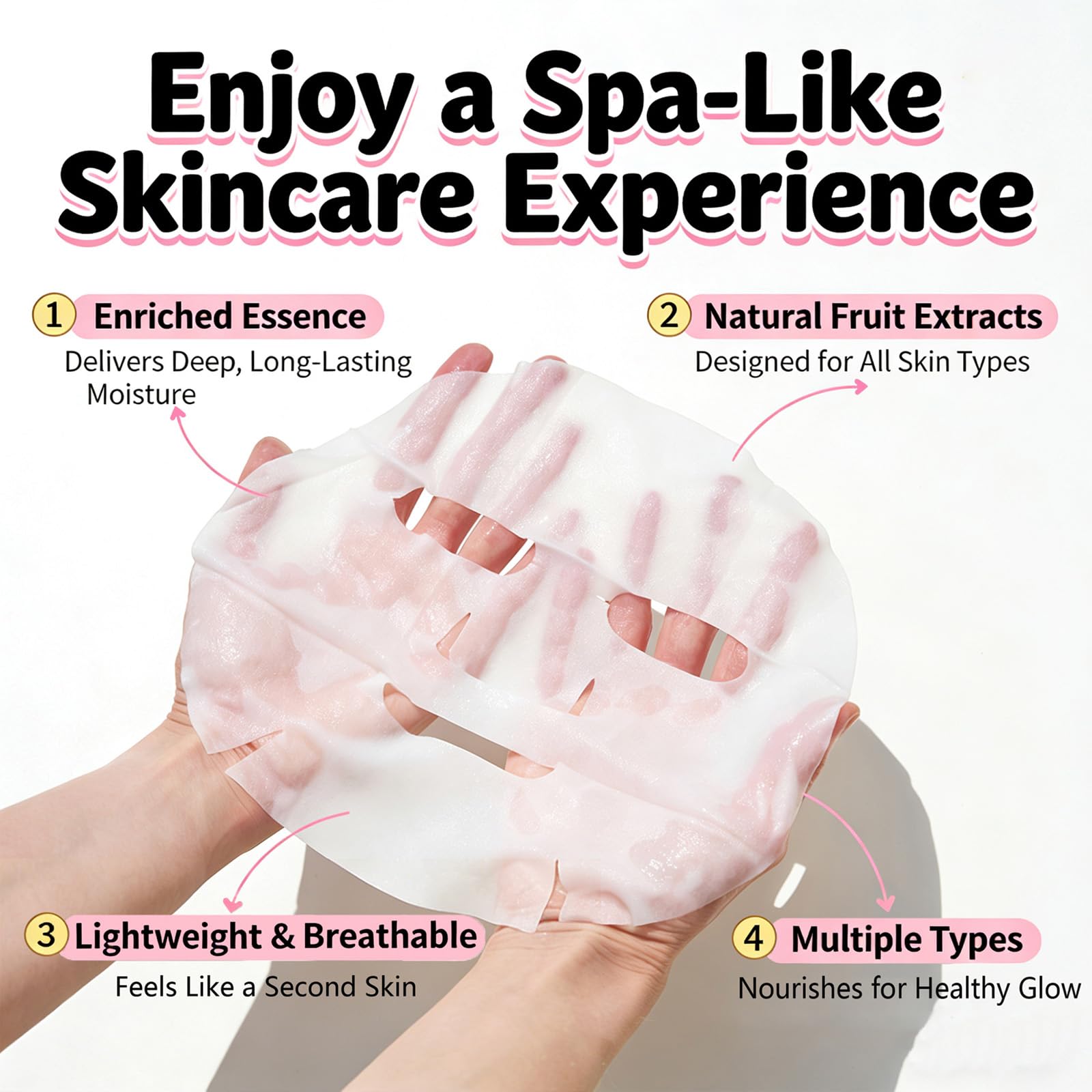 Amazon.com : Meleell Collagen Face Masks Skincare Bulk for All