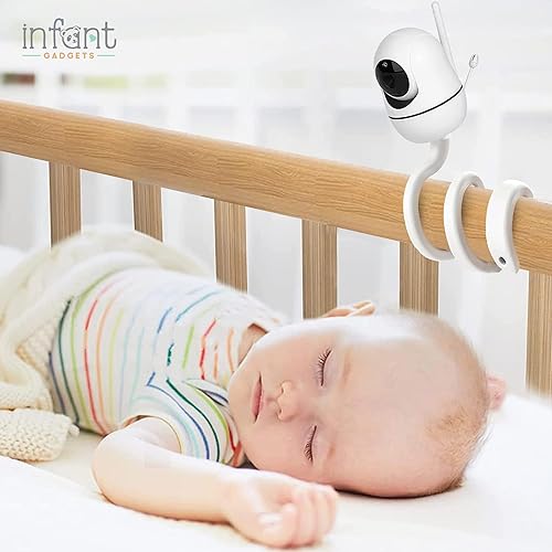 Miniatura 2 de Soporte para monitor de bebé  Compatible con Infant Optics DXR-8 Pro, Hello Baby Monitor Mount, Nanit, Motorola, Vava, Owlet  Soporte universal para