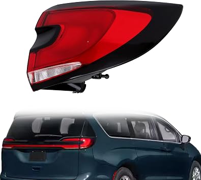 Replacement for Pacifica 2021-2025 Passenger Side Outer Tail Light 68424932AB 68424932AC