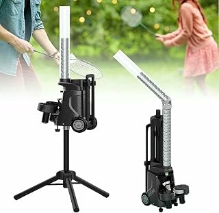 Badminton Machine, Automatic Badminton Trainer, Intelligent Badminton Ball Machine with Remote Control, Shuttlecock Launcher, Rechargeable Badminton Serve Equipment