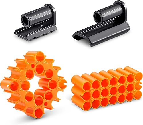 X-Shot Insanity 2 Round + 1 Quare + 3 conectores A + 3 conectores B + 50 dardos Accesorios