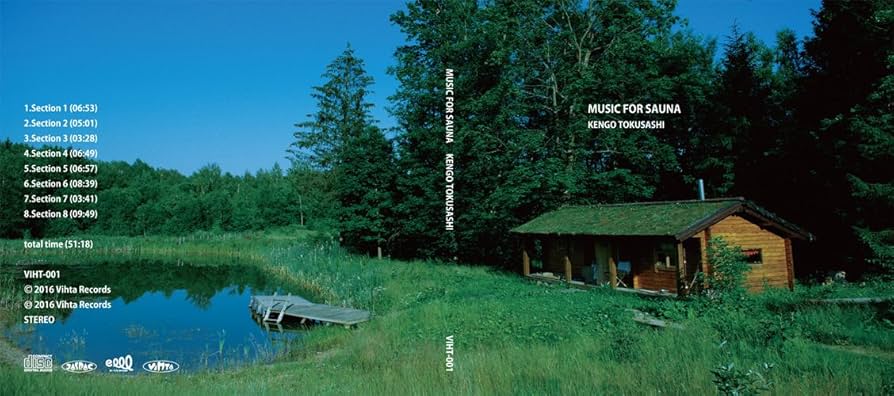 【とくさしけんご MUSIC FOR SAUNA サイン付きレコード 特典付き】 とくさしけんご MUSIC FOR SAUNA サイン付きレコード 特典付き】