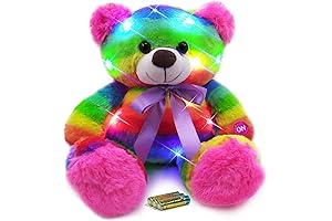 Cute Snuggle Glow Bear Plush