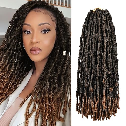 Butterfly Locs - 8 paquetes de 96 hebras de cabello de 12 pulgadas, #1B, corto, suave, hecho a mano, trenzas sintéticas desgastadas, cabello de