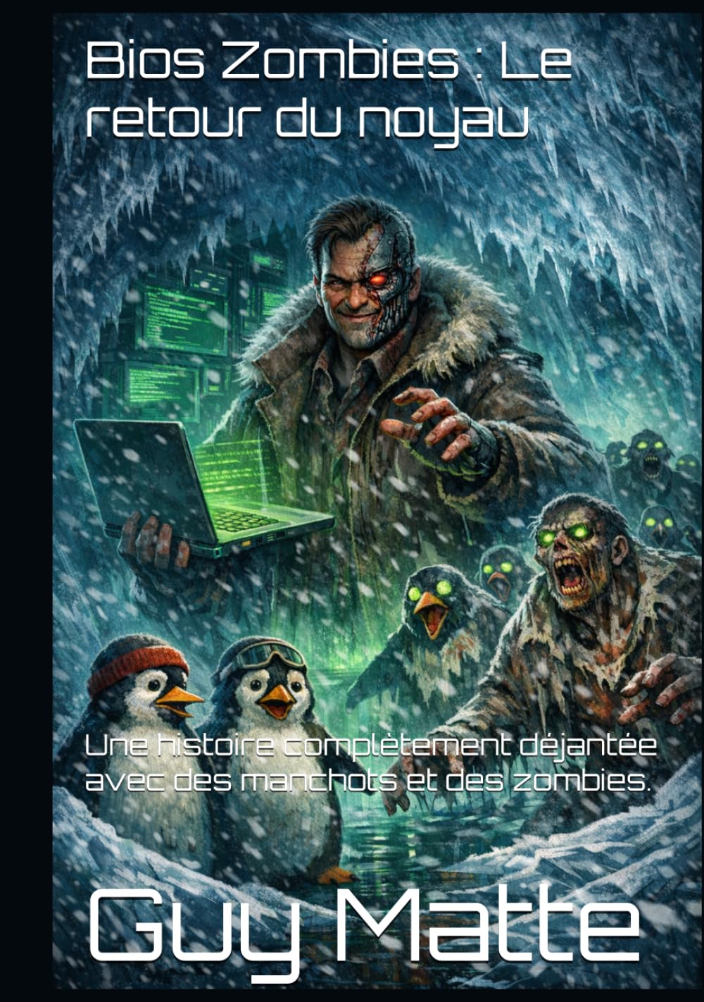 Bios Zombies : Le retour du noyau: Une histoire complètement déjantée avec des manchots et des zombies. (Bios Zombie Apocalypse)