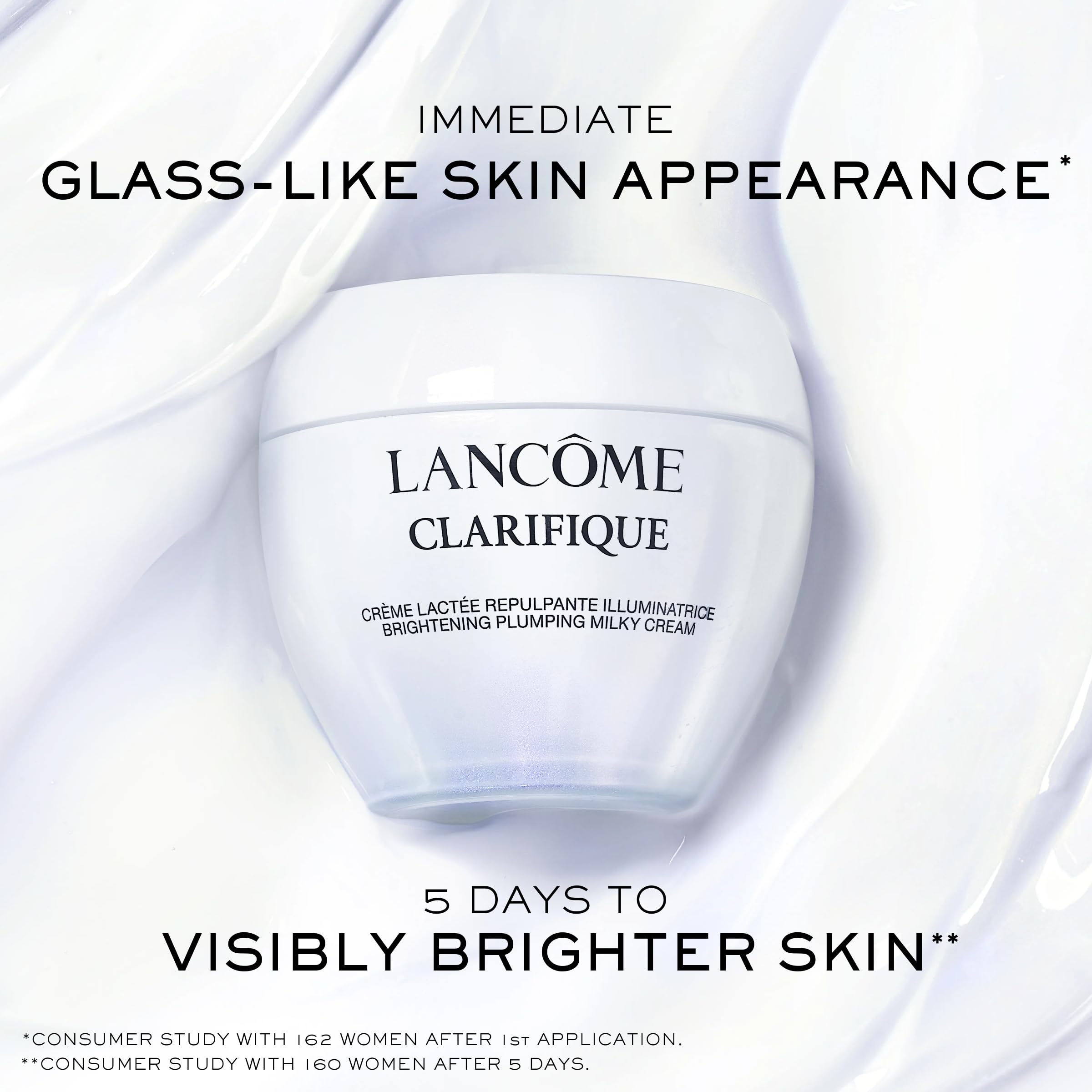 Lancôme Clarifique Brightening Duo Gift Set – Limited Edition – Pro-Solution Serum 1.0 fl. oz. & Plumping Milky Cream 1.7 fl. oz. – Targets Dark Spots & Post-Acne Marks – Radiant Skin Set