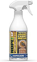 NOPE! CP Carpet Beetle Spray Killer - Fast Acting, Odourless and Stainless Carpet Beetle Treatment for home use (500ml).