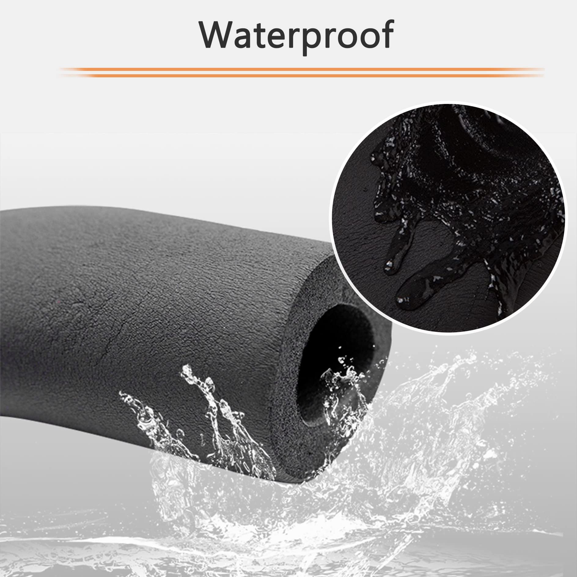 Tubo Isolante In Schiuma Per Tubi - Diametro 6-110mm, Spessore 9/15/20mm, Lunghezza 1.7/1.8m - Foto 11