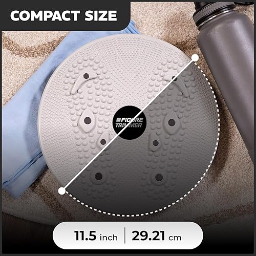 Miniatura 6 de Figure Trimmer Core Ab Twister Board for Exercise 12 inch Waist Twisting Disc with 8 Mangets Reflexology for Slimming and Strengthening Abdominal