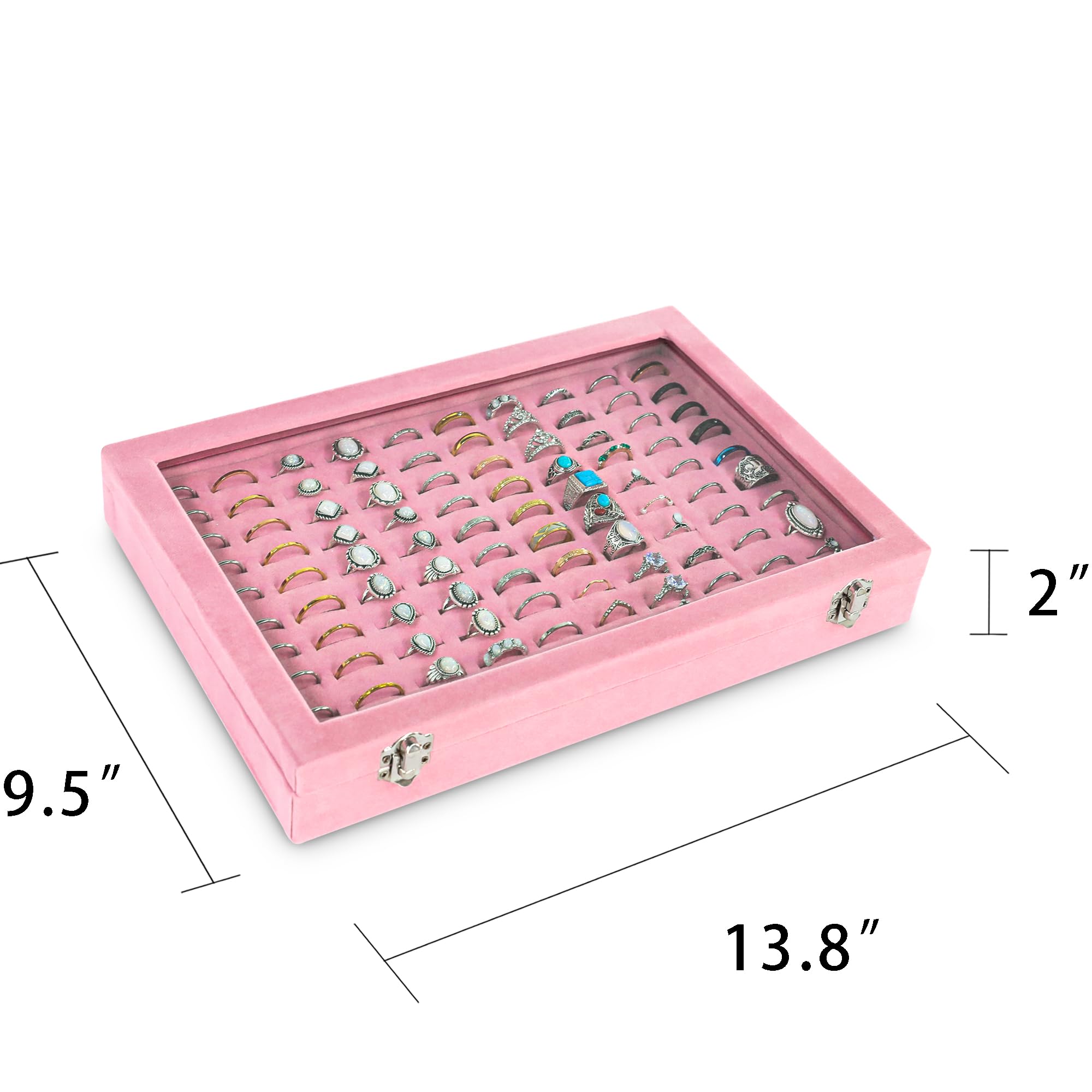 Uten Scatola Porta Orologi a 20 Scomparti, 2 Livelli PU Porta Orologi