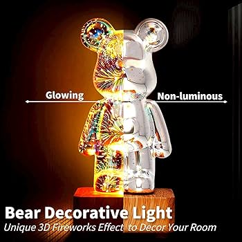 Amazon.co.jp : GZKPL トゥインクルベアランプ クマナイトライト