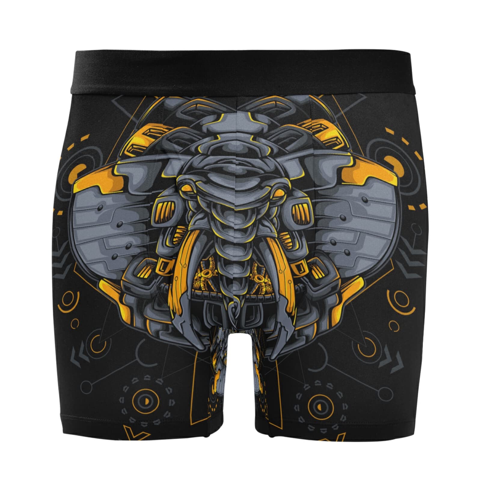 Bóxer para hombre Vnurnrn antirozaduras, pack de 2 ropa interior elástica y cómoda 7