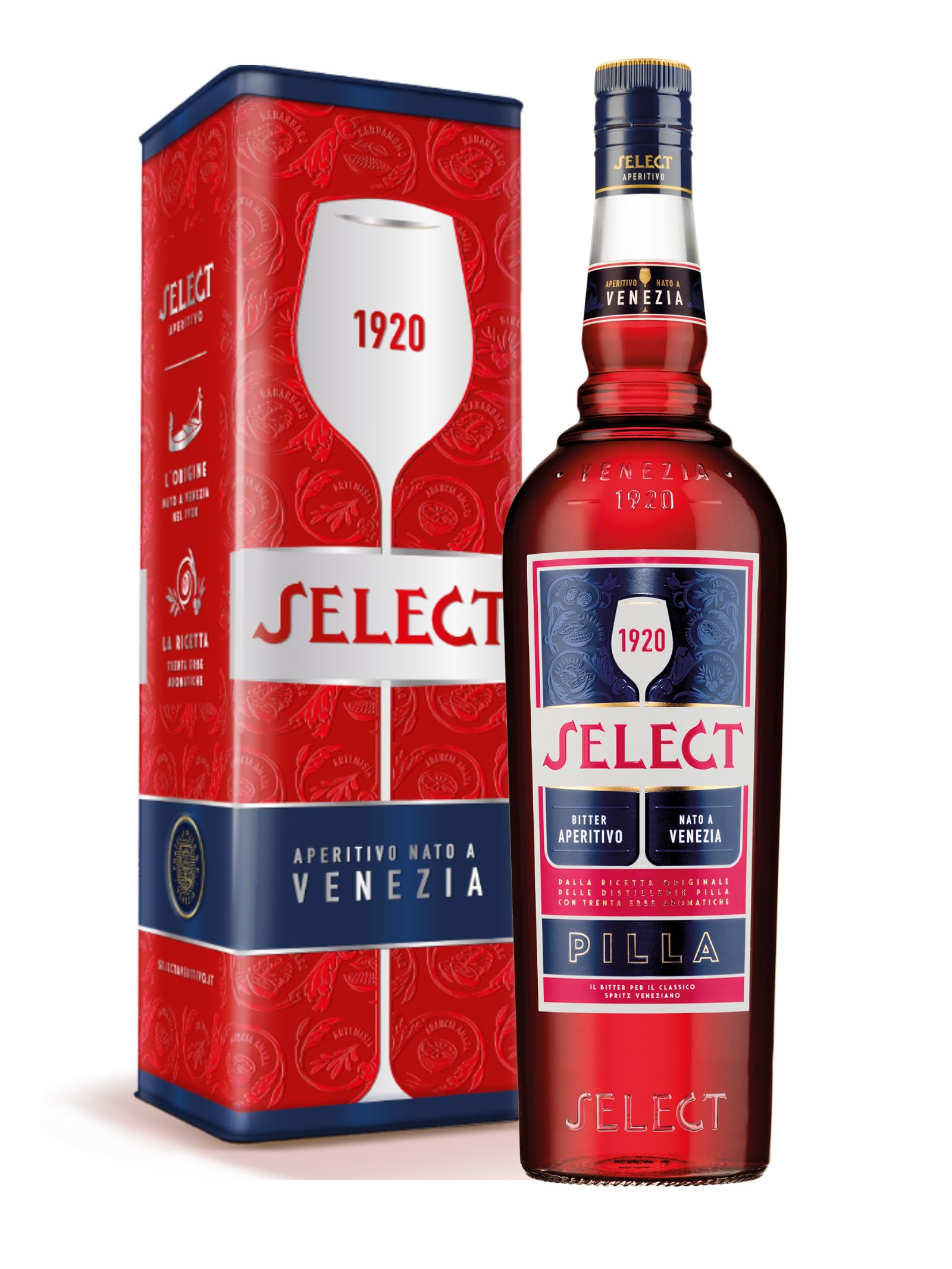 Select Aperitivo 100 cl Geschenkverpackung – Bitter-Aperitif – Geschenkidee für Aperitif-Liebhaber – 17,5% Vol.