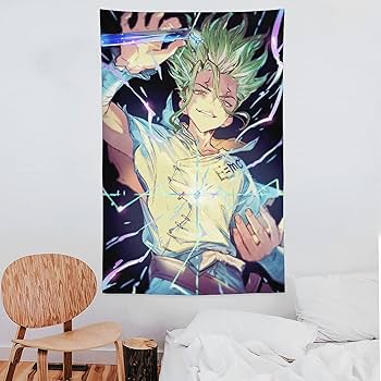 Dr.STONE 石神千空 アイドル タペストリー pc_detail_0.jpg