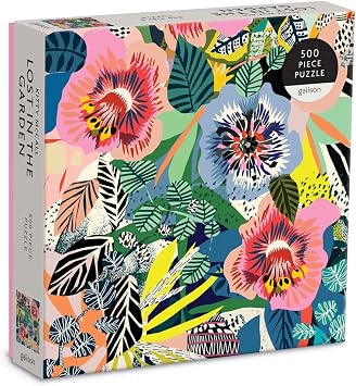 Galison - Lost in the Garden 500 Piece Jigsaw Puzzle for Adults