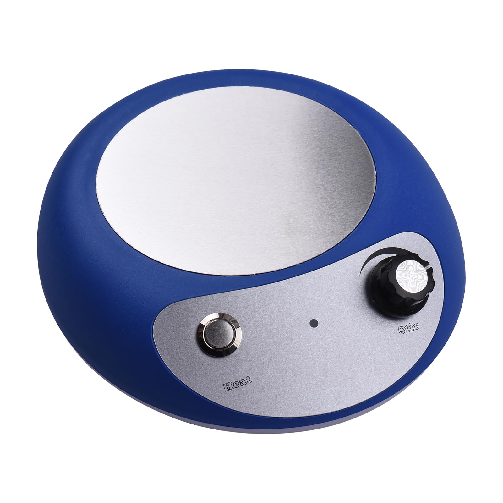 Irfora Magnetrührer, Heizplattenmischer, Mini-Geschwindigkeitseinstellung, 2000 Ml, Rührkapazität, Heizung, Rührmaschine, Labor, Küche, Heimbrauen (EU-Stecker)