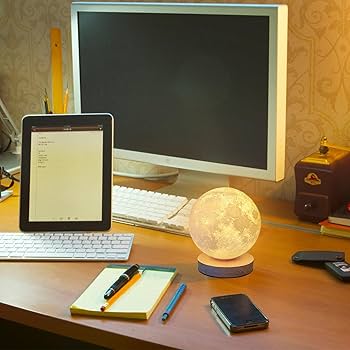 Amazon.co.jp : 調節可能なムーンライト、調節可能な星のムーン