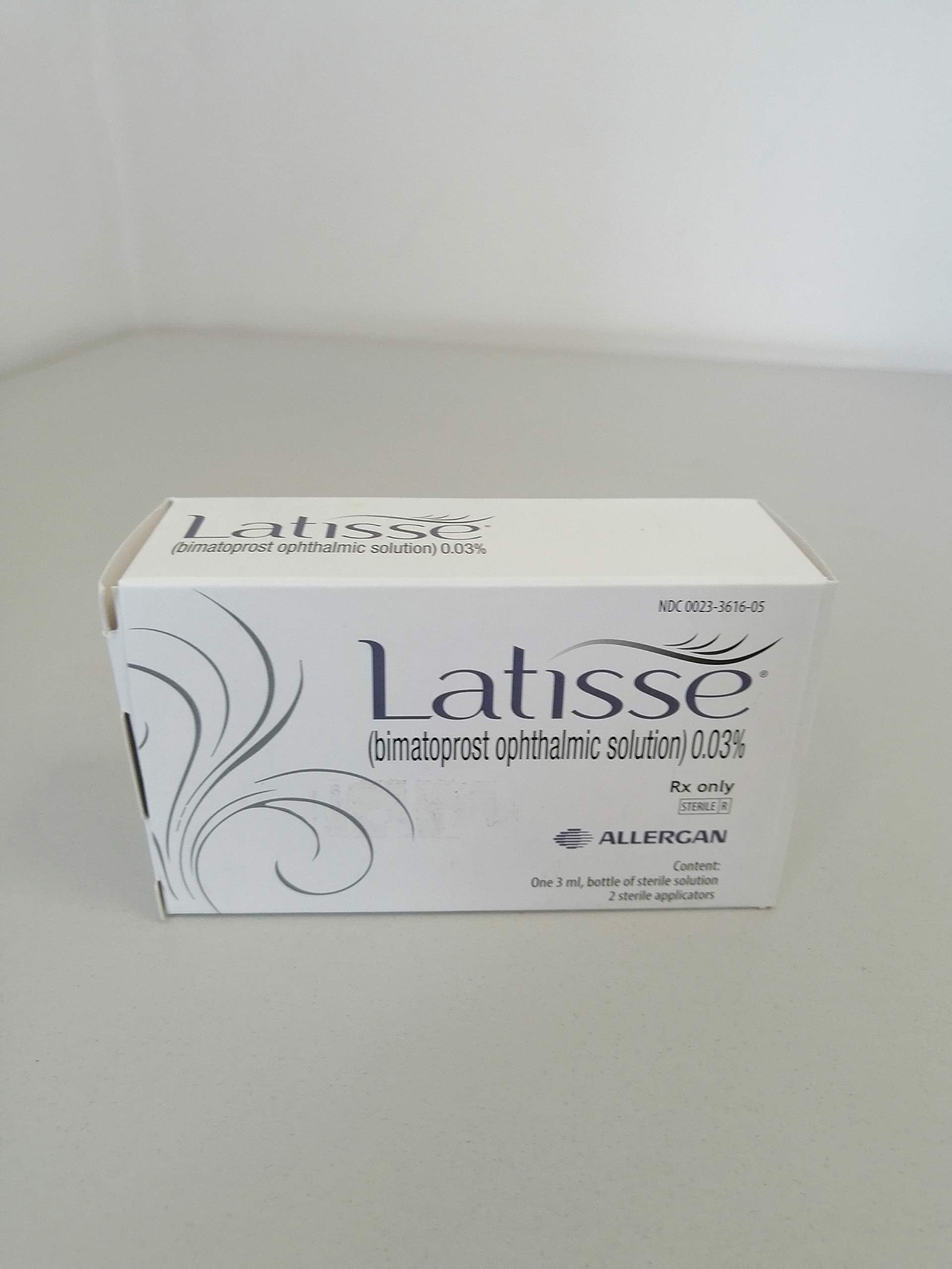 2 LATISSE By ALLERGAN Solution For Long Lashes and Eyebrows Growth