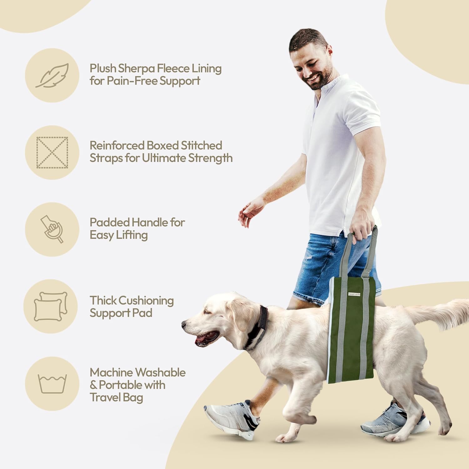 Dog Rear Lifting Sling (Small)