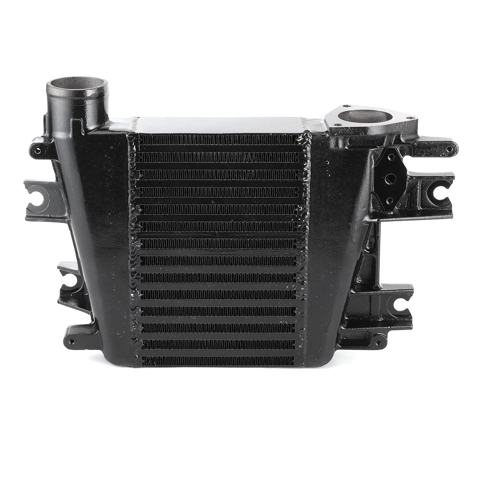 Acouto Intercooler turbo, prestazioni elevate, installazione semplice, universale per GU Y61 ZD30 3.0L, lega di alluminio T -6061, nero