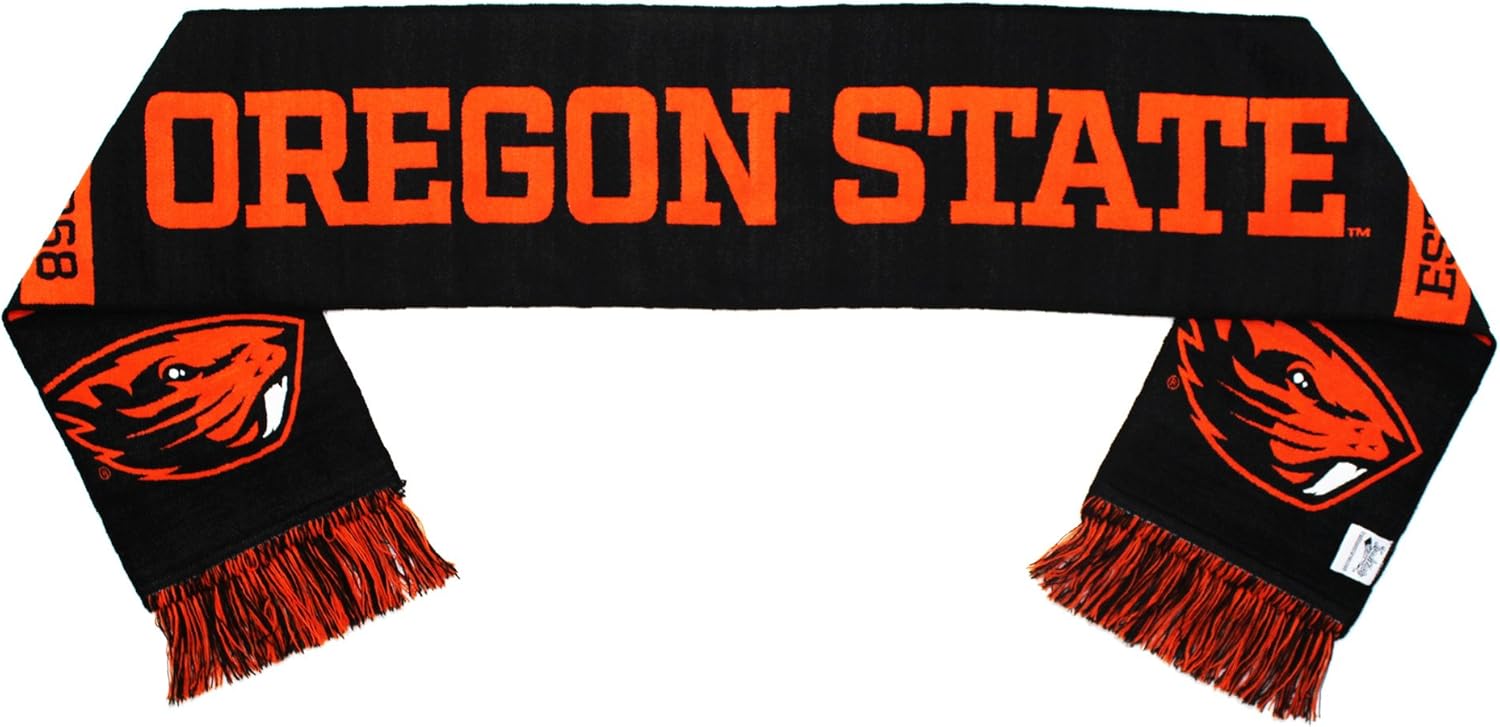 Tradition Scarves Oregon State Beavers Scarf - OSU Oregon State University Classic Woven