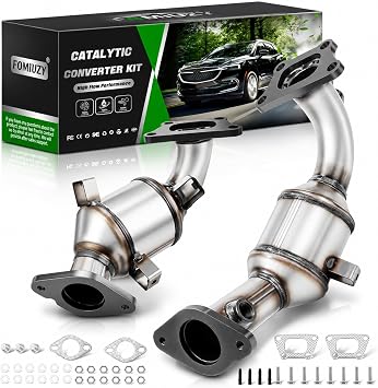Catalytic Converter Kit Direct-Fit Chevy Traverse 2018 2019 2020 2021 2022 2023 Buick Enclave 2018-2024 3.6L V6 674-067 674-068 644166 644167