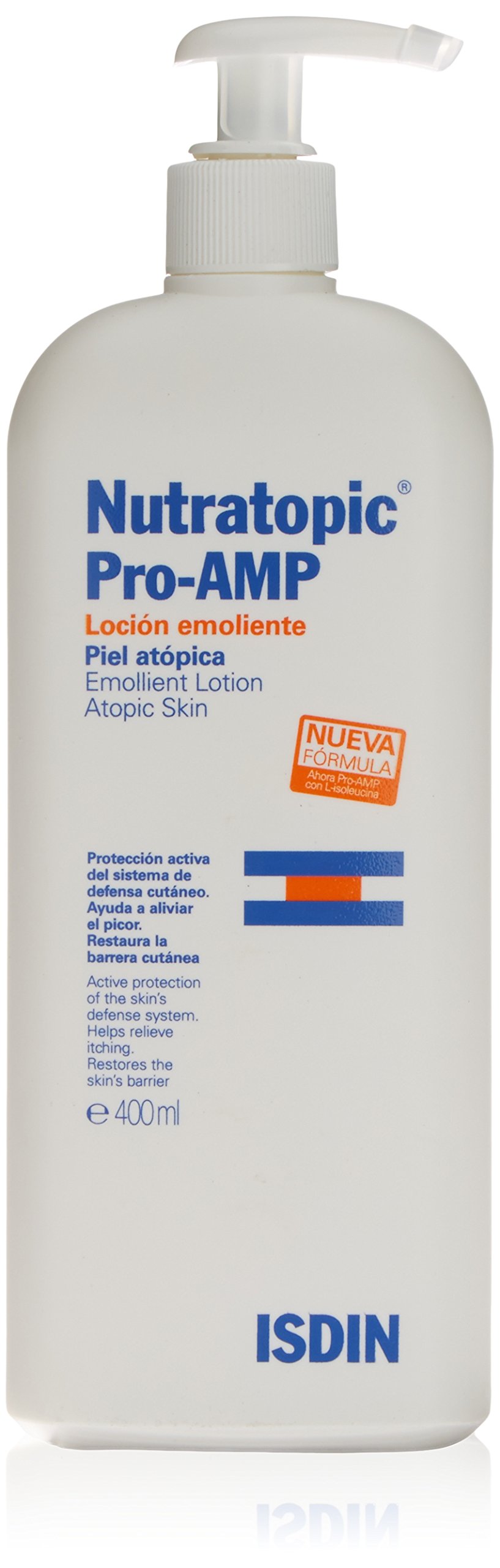 ISDIN Nutratopic Pro-AMP Loción Emoliente, 400 ml