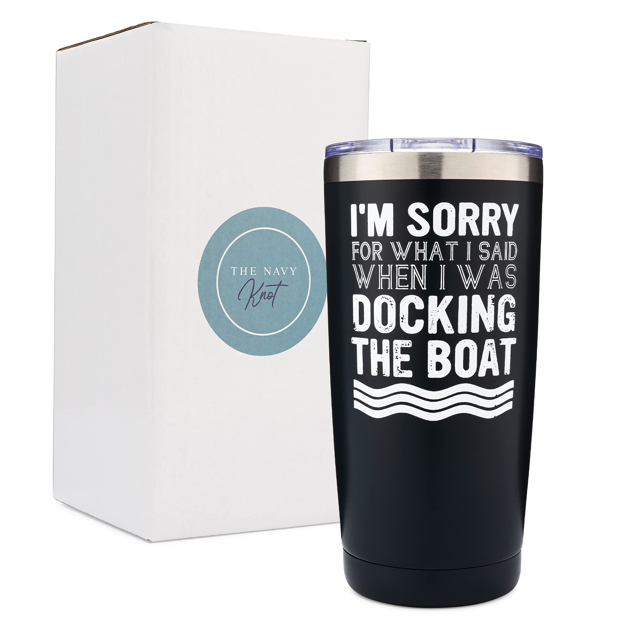 The Navy Knot Tumbler