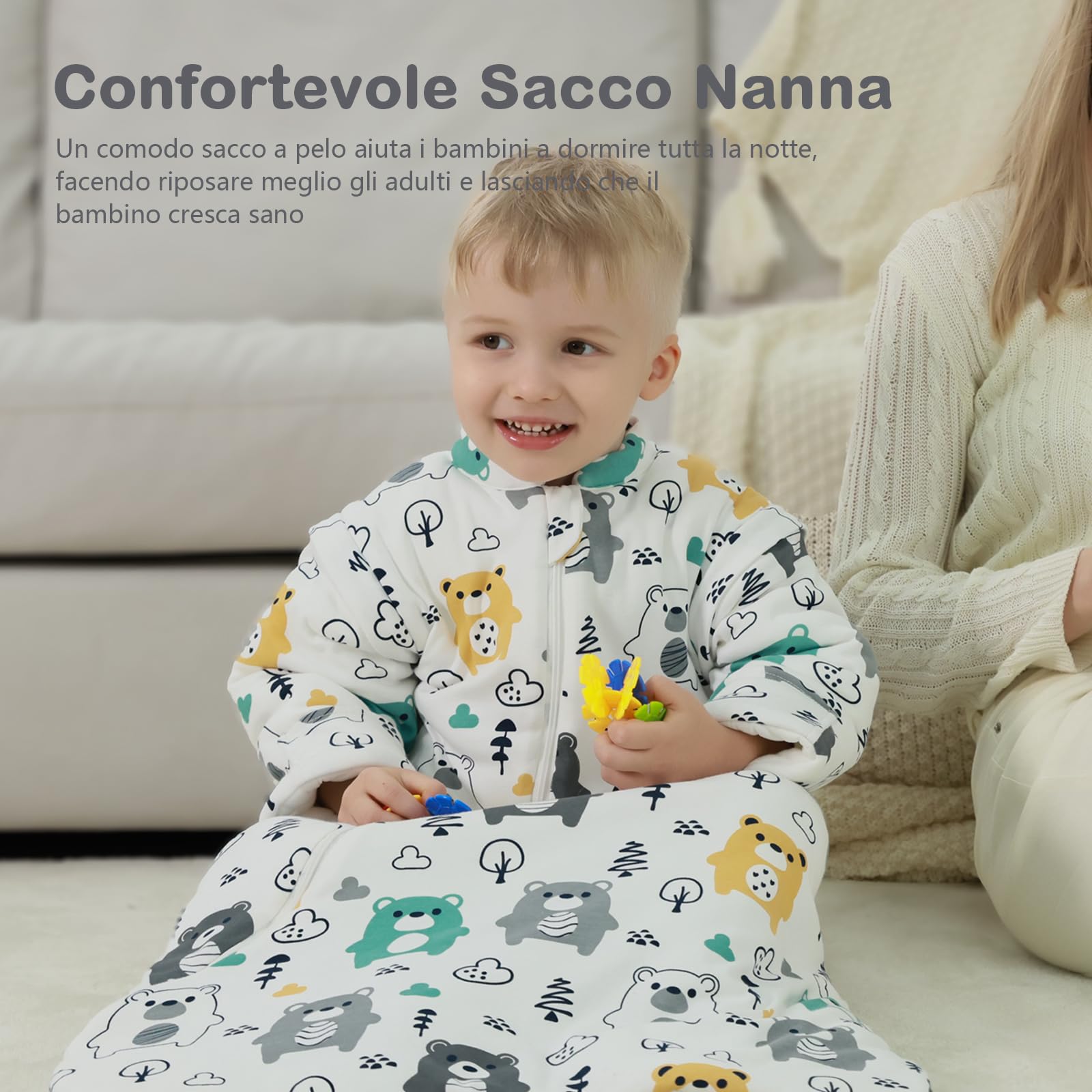 Sacco Nanna Con Piedini, 1.0 TOG