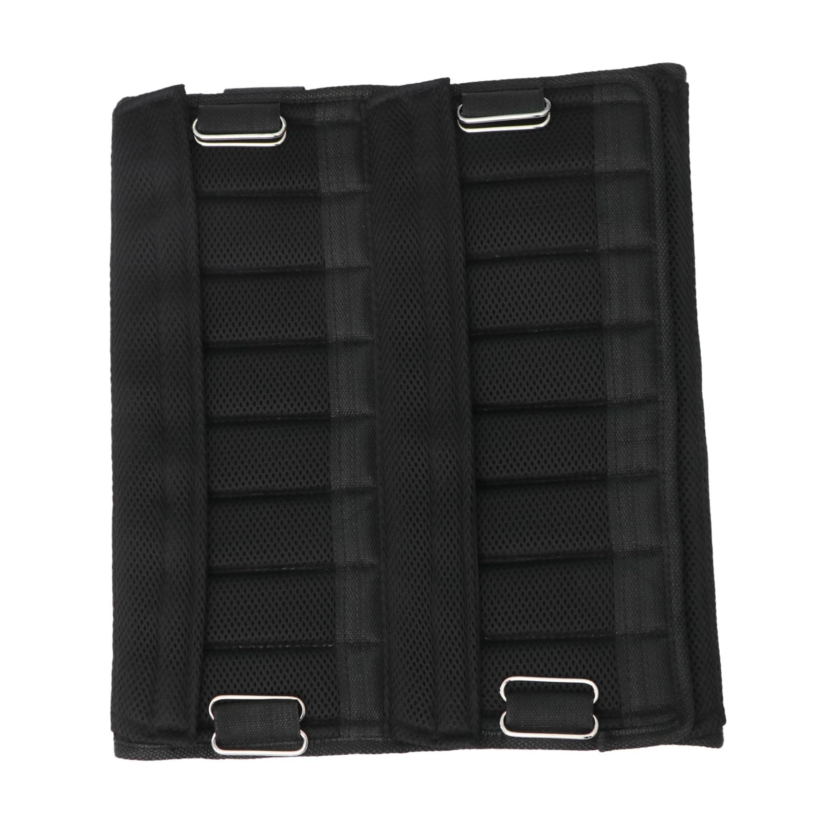 GANAZONO Sports Weighted Vest Adjustable Fitness Equipment for Running and Strength Training to Fits All Suitable for Men Women and Black
