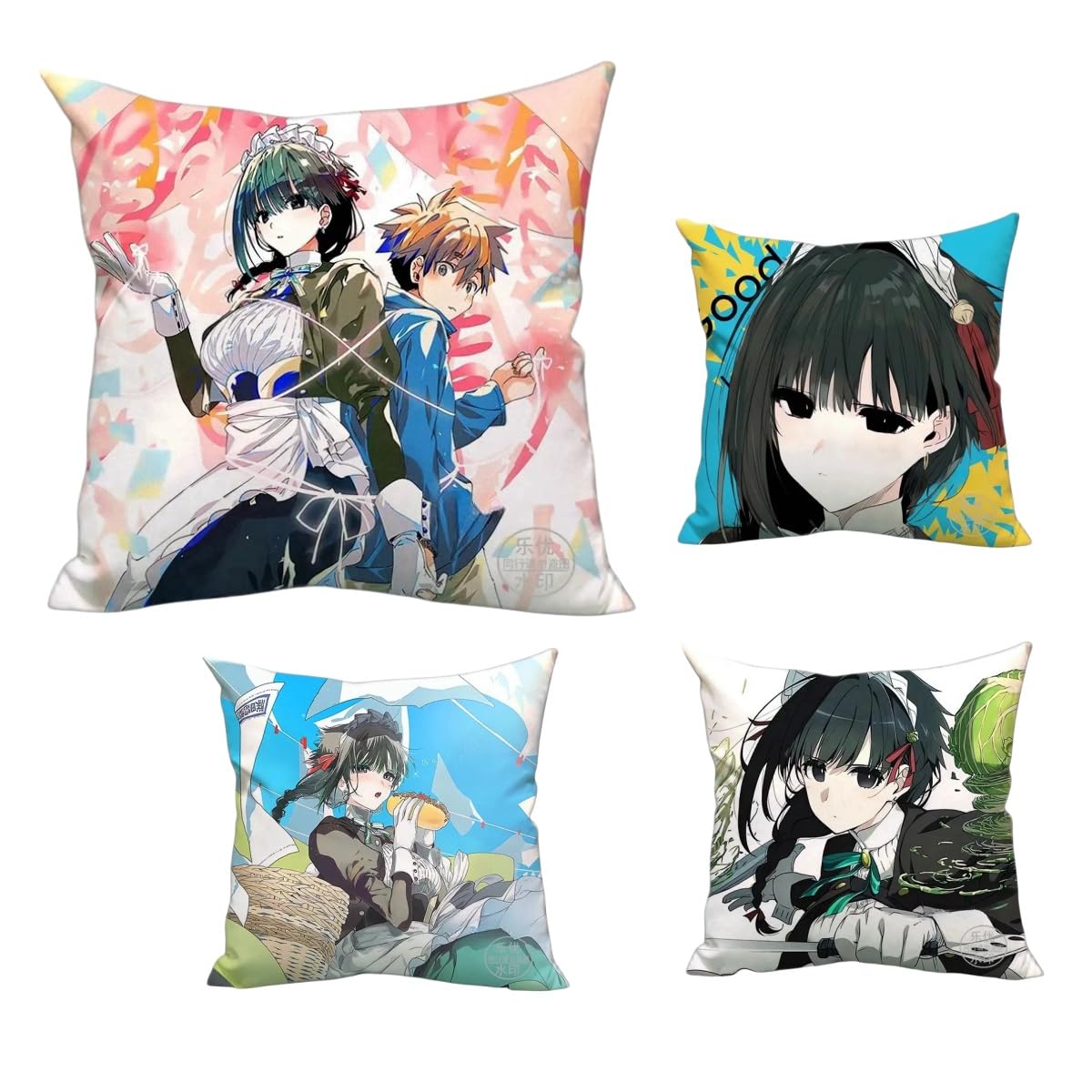 Amazon.co.jp: 君は冥土様 抱き枕 クッション 雪 ゆき 45*45cm
