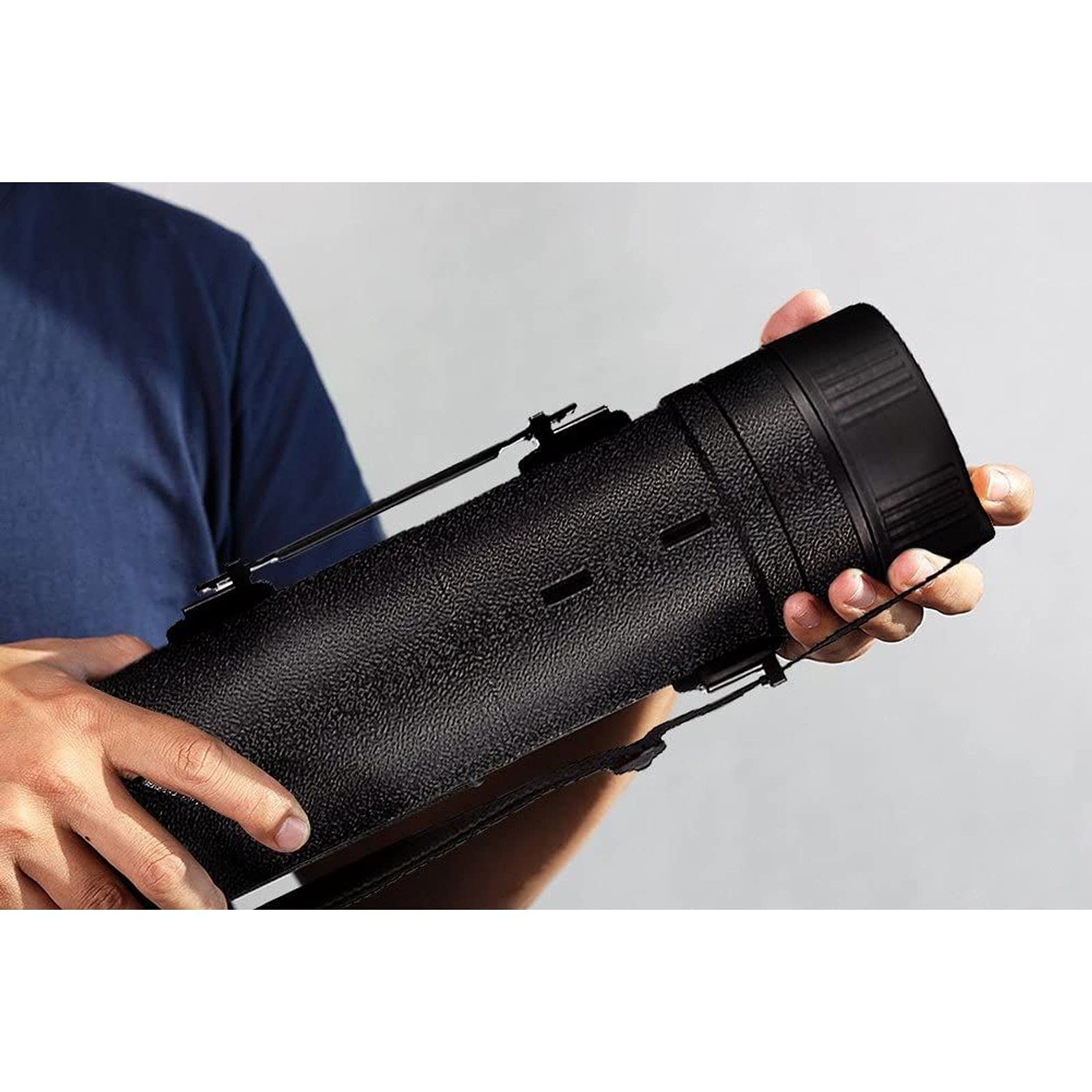 Black Expandable Storage Tube for Posters, Blueprints, and Artwork (30