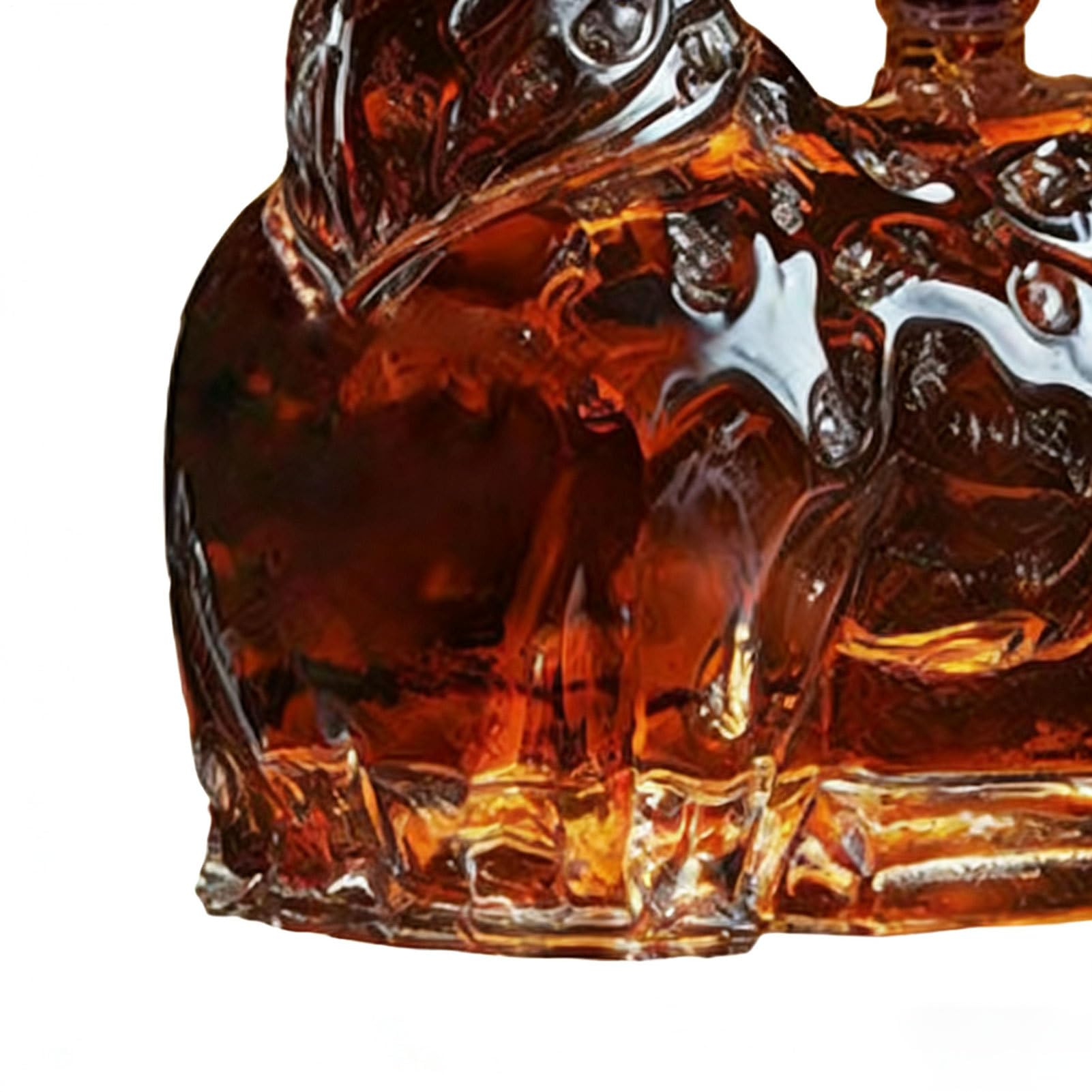 Decanter Per Whisky | 120 Ml Contenitore A Forma Di Cervo - Decanter per Whisky in Portabottiglie,Per Uomo Papà Fidanzato Regalo Compleanno Bourbon Vodka Brandy Tequila