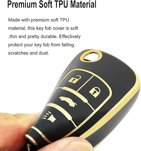 Miniatura 4 de Funda para llavero de coche, funda de TPU suave, funda de protección para llaves de coche, accesorios