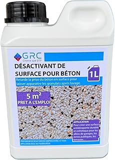 GRC - Désactivant de surface pour béton lavé de 2 à 4 mm, 1L
