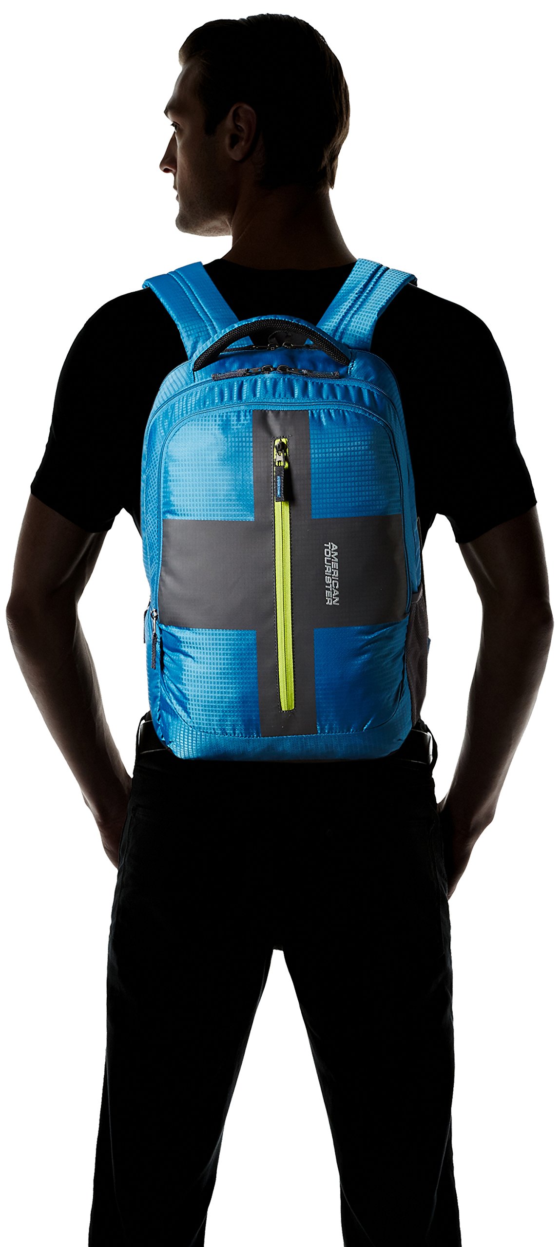 american tourister juke blue laptop backpack American Tourister Polyester 32 Ltrs Teal Laptop Backpack Amt Juke