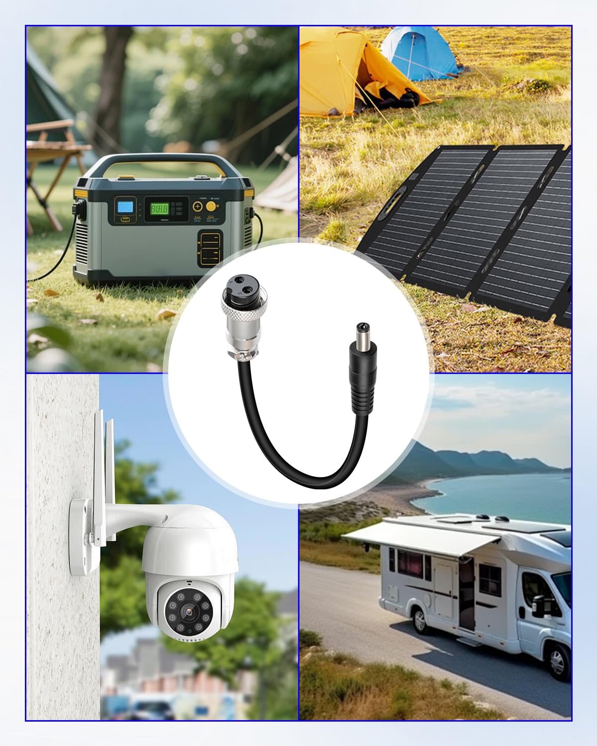 Tianyi-Yanbosonsn Câble D'alimentation Dc 5,5 * 2,1 Mm Vers