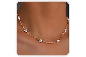 SmileBelle Gold Pearl Necklace: A Touch of Elegance and Sophistication for Every Occasion