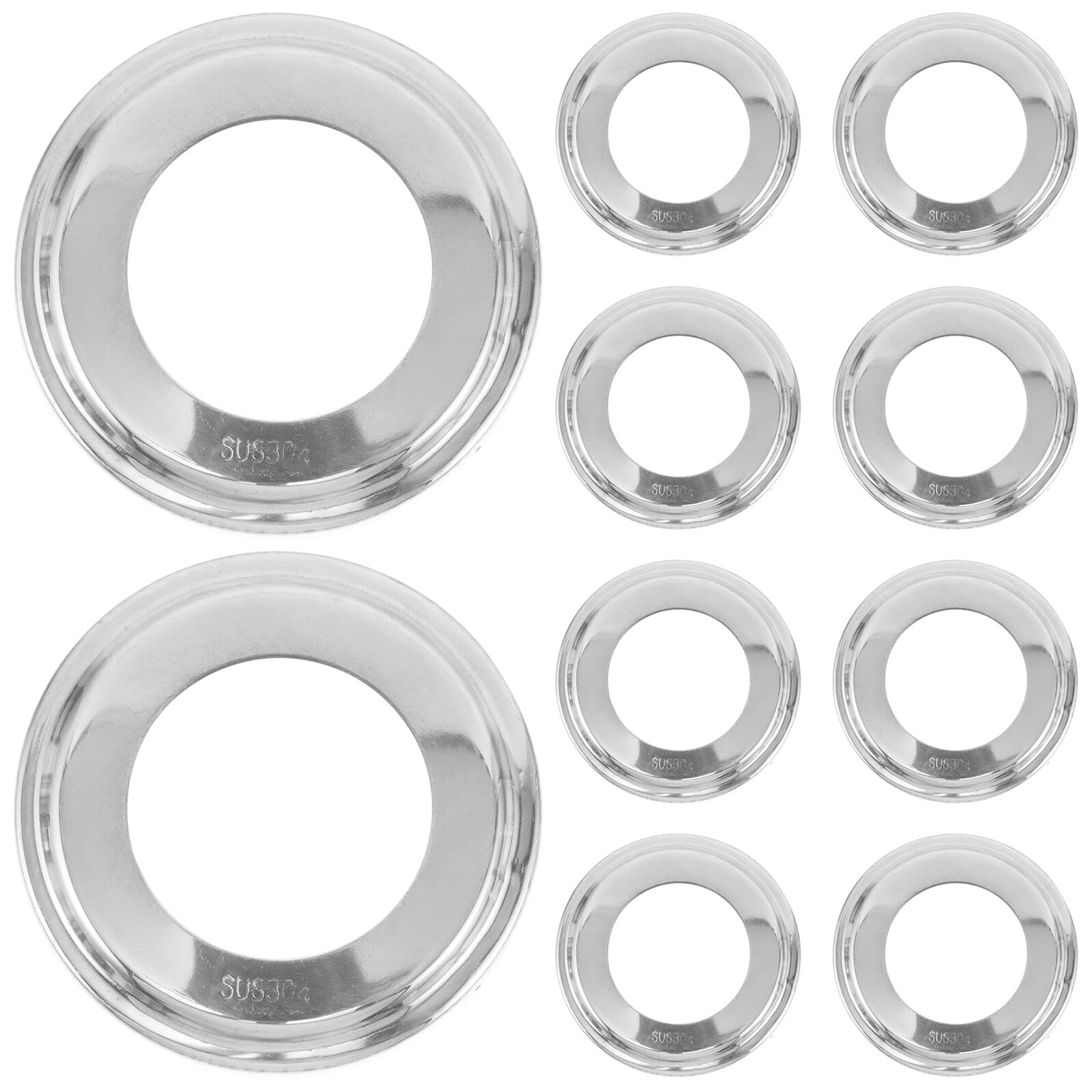 Caches de protection ronds ifundom en inox 304 pour masquer les trous d'échelle