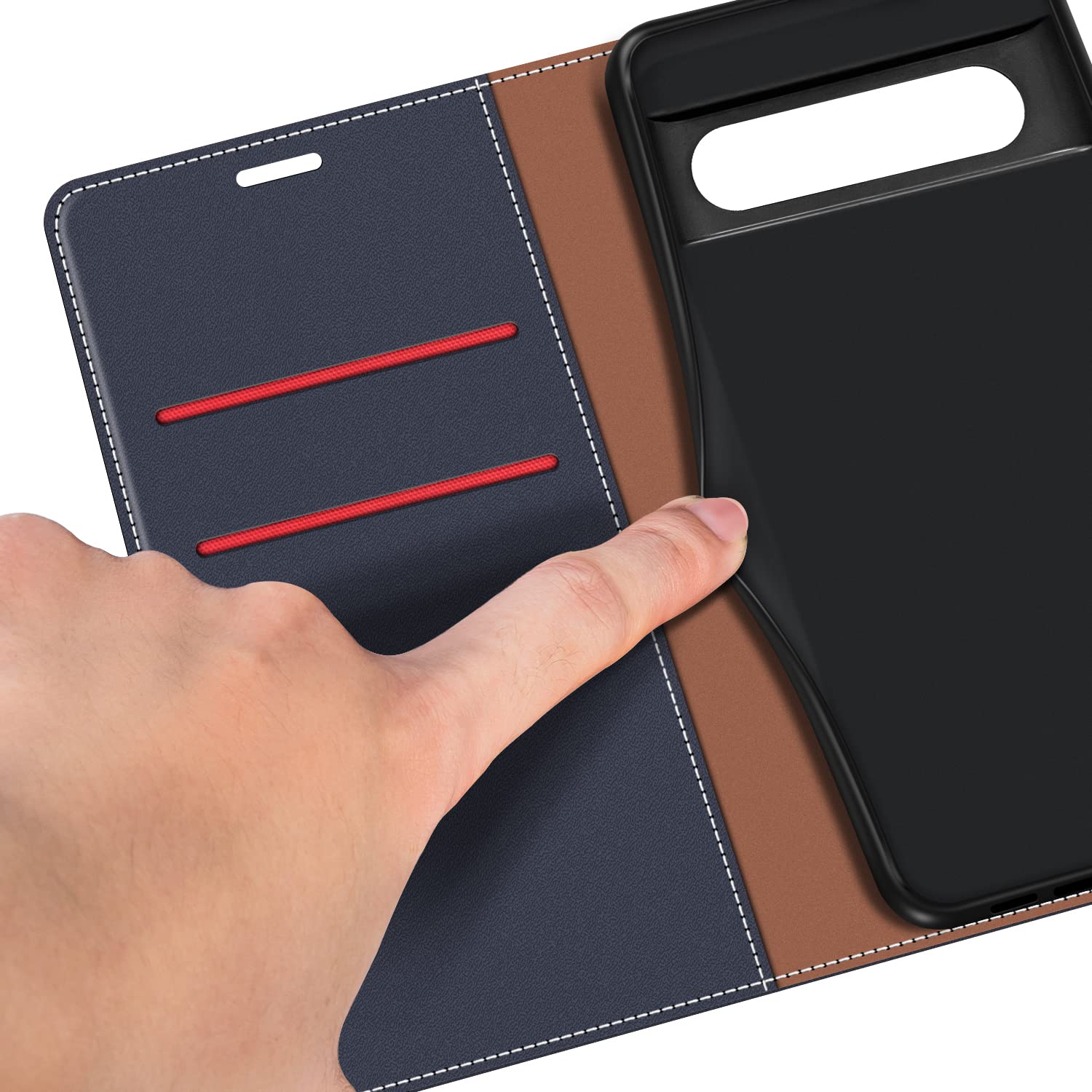 Custodia Portafoglio CaseMe Per Google Pixel 6/7/8/9 Pro XL - Con Porta