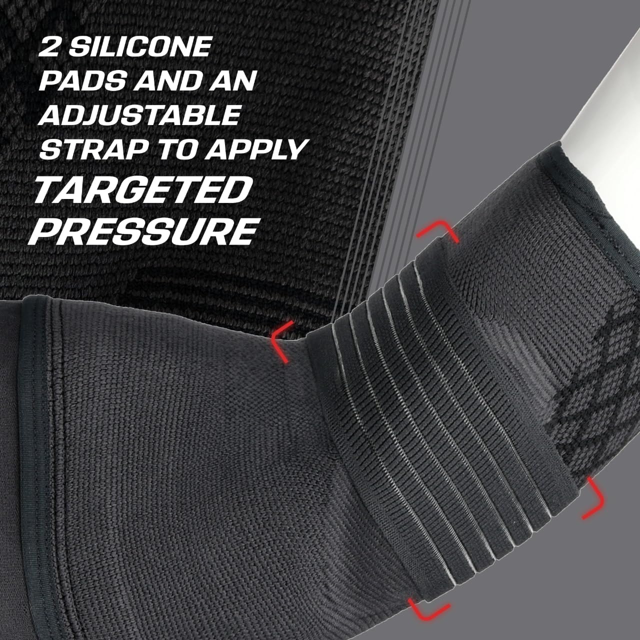 ACE Brand Flex Comfort Compression Elbow Sleeve 208707, L/XL