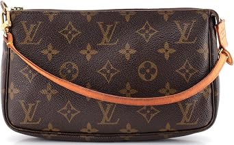 Pre-Loved Pochette Accessoires Monogram Canvas, Brown
