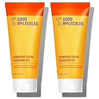 Vista 9 de Good Molecules Gel Limpiador Facial Hidratante - Jabón para la Cara con Agua de Rosas y Extractos de Piña para Iluminar, Limpiar e Hidratar
