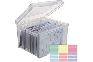 Clear Card Keeper Keepsake Box