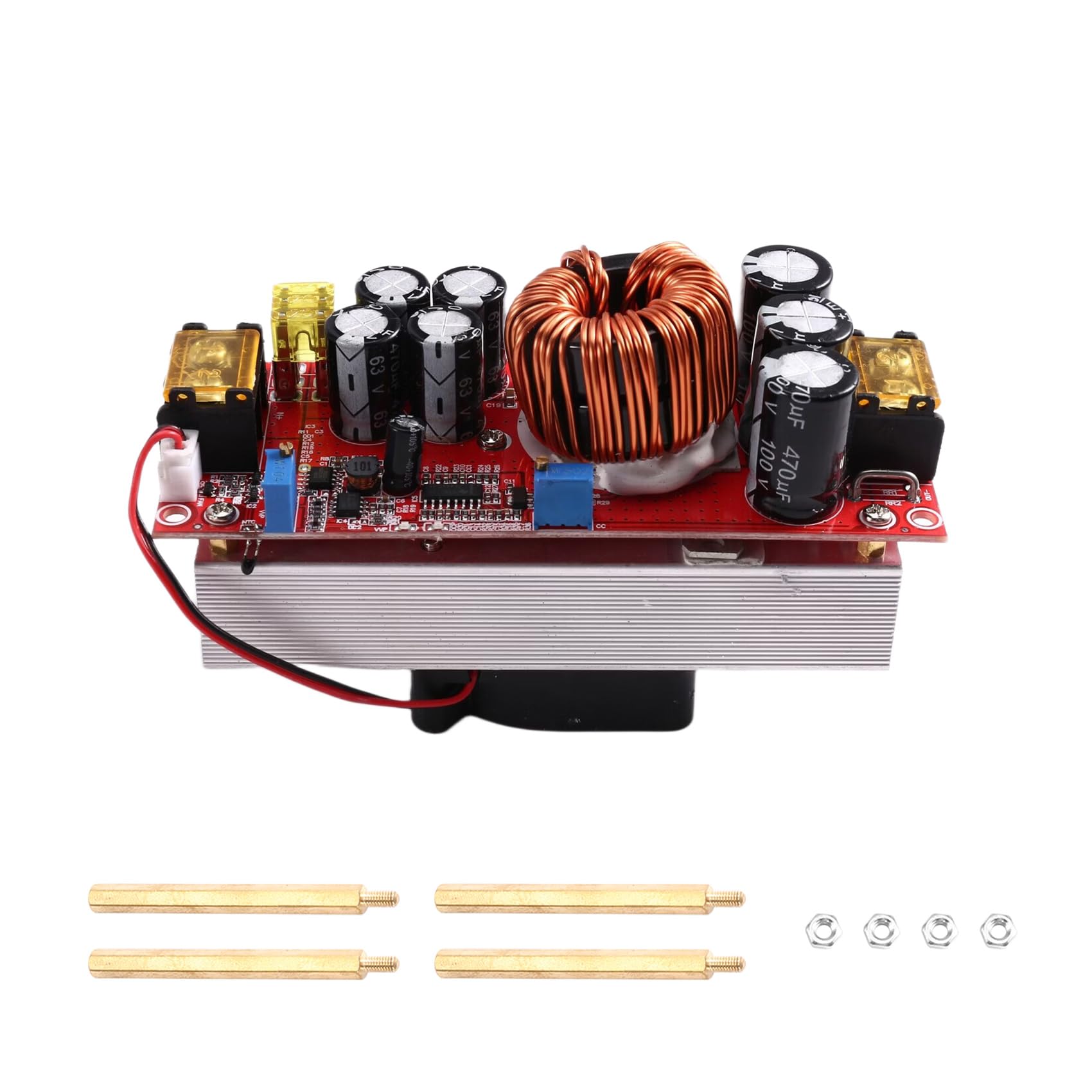 Jnchdghwa As Shown Dc10-60V To Dc12v-90V Adjustable Boost Converter Constant Voltage Constant Current Step Up Power Supply Module
